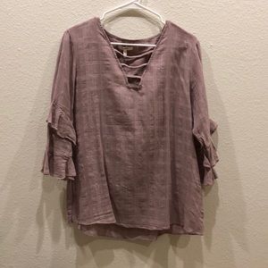 Mauve shirt